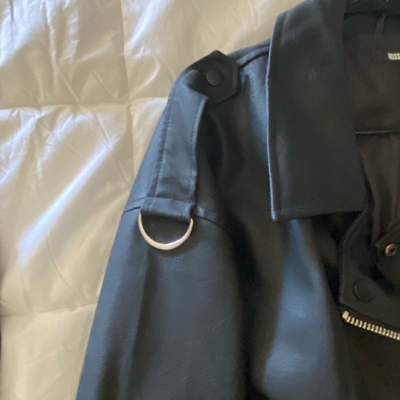 Oversized moto jacket - Picture 5 of 7